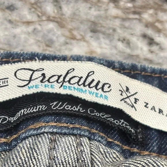 Women's Zara Trafaluc Denim Makers Overalls Size M - Picture 4 of 7